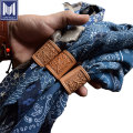 Indigo Denim Men Men Palola de pescoço Shawl Bandana Sconha